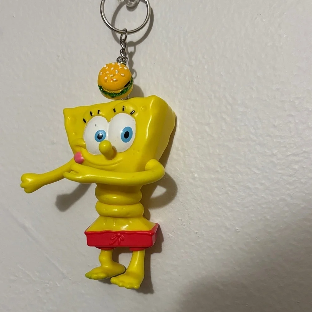 SpongeBob SquarePants Nickelodeon Cartoon Character Keychain